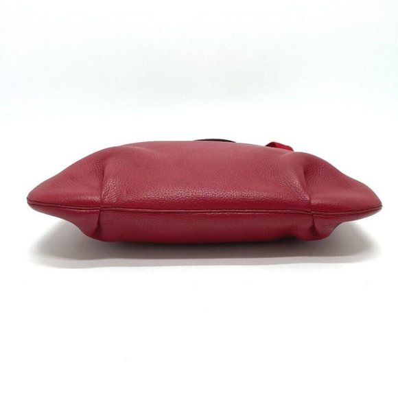 HERMES Rodeo Shoulder Bag Taurillon Clemence Red - Picture 3 of 12